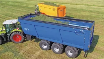 Компания VGM представила новые полуприцепы-самосвалы Teton 22 и 28 для силоса